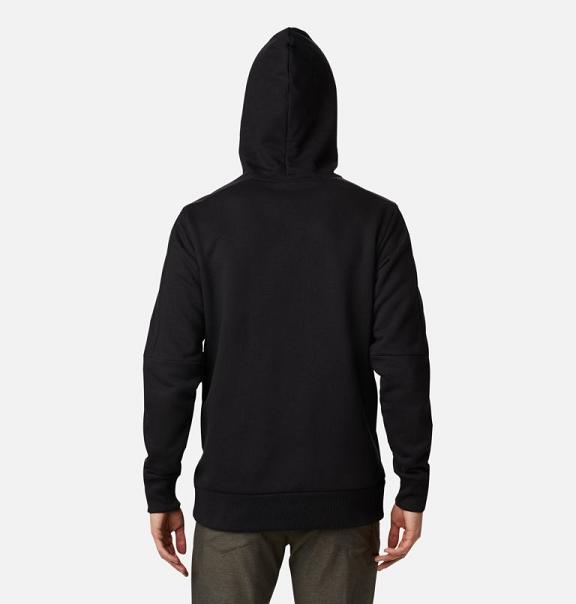 Columbia Lodge Hoodies Black For Men's NZ74819 New Zealand